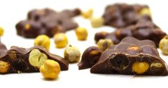 Dark Brown Roş Çikolata Ağın Leblebili Sütlü Roche Çikolata Tatlı Tuzlu Lezzet