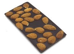 Dark Drown Bademli Bitter Tablet Çikolata 100 Gr (%54 Bitter)