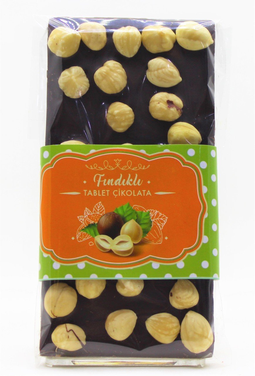 Dark Drown Fındıklı Bitter Tablet Çikolatası 100 Gr