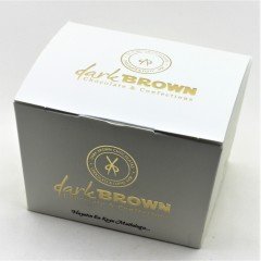 Dark Brown Bademli Çikolata Dolgulu Bitter ve Sütlü Draje
