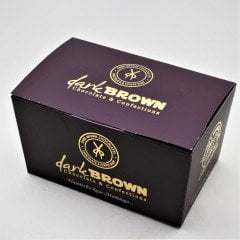 Dark Brown Renkli Çakıl Taşı Çikolata Draje