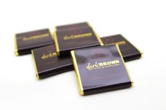Dark Brown Hediyelik Çikolata 800 Gr Kutuda Karışık Spesiyel ve Madlen Çikolata