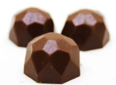 Dark Brown Bayram Çikolatası Fındık Parçacıklı Sargılı Kristal Çikolata 1000Gr
