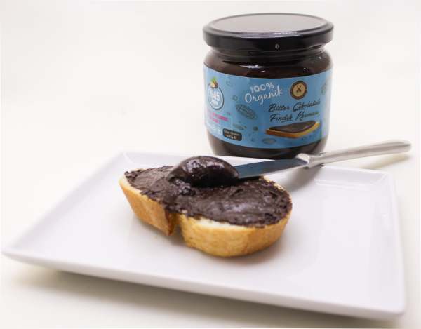 Dark Brown BİTTER Sürülebilir Gerçek Çikolatalı Fındık Kreması