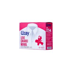 Uzay Leke Çıkarıcı Mendil 12 'li Paket x 6'lı Paket