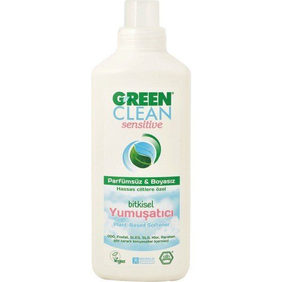 U Green Clean Sensitive Parfümsüz&Boyasız Bitkisel Yumuşatıcı 1000 ml