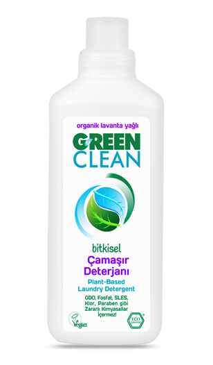 U Green Clean Organik Lavanta Yağlı Bitkisel Çamaşır Deterjanı 1000 ml