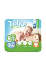 Tidoo Hipoalerjenik-Ekolojik Bebek Bezi No:3 Midi Single 4-9 kg 27 Adet