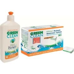 U Green Bulaşık Mak. Tableti Ve Parlatıcı Seti