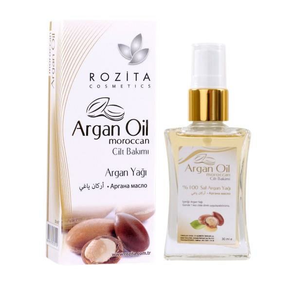 Rozita Organik Argan yağı Saç ve cilt bakımı 30 ml
