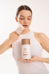 Lajel Premium 3'lü Set Duş Kesesi, Peeling Eldiveni, Yüz Kesesi Floş Ipek Normal,orta,hassas Ciltler