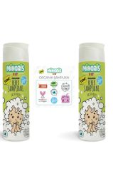 Minoris Baby Organik Bebek Saç Ve Vücut Şampuanı 200ml 2 Li Set