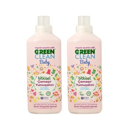 U Green Clean Baby Çamaşır Yumuşatıcısı 2 Lt Set