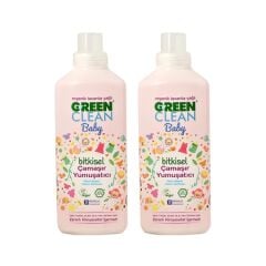 U Green Clean Baby Çamaşır Yumuşatıcısı 2 Lt Set
