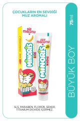Minoris Kids Diş Macunu 75ml, Sülfatsız, Florürsüz, Organik Içerikli