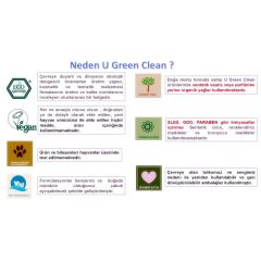 U Green Clean Baby Bitkisel Leke Çıkarıcı 2x1000 ml