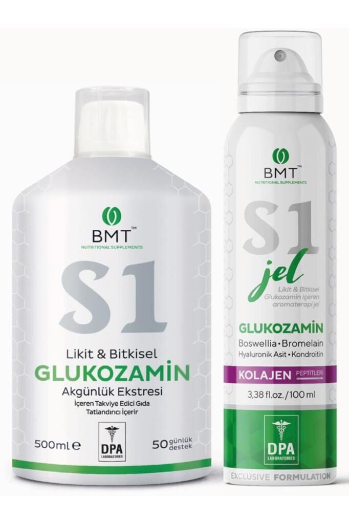 Biomet S1 Glukozamin Sıvı 500 ml + Jel 100 ml 2’li Set