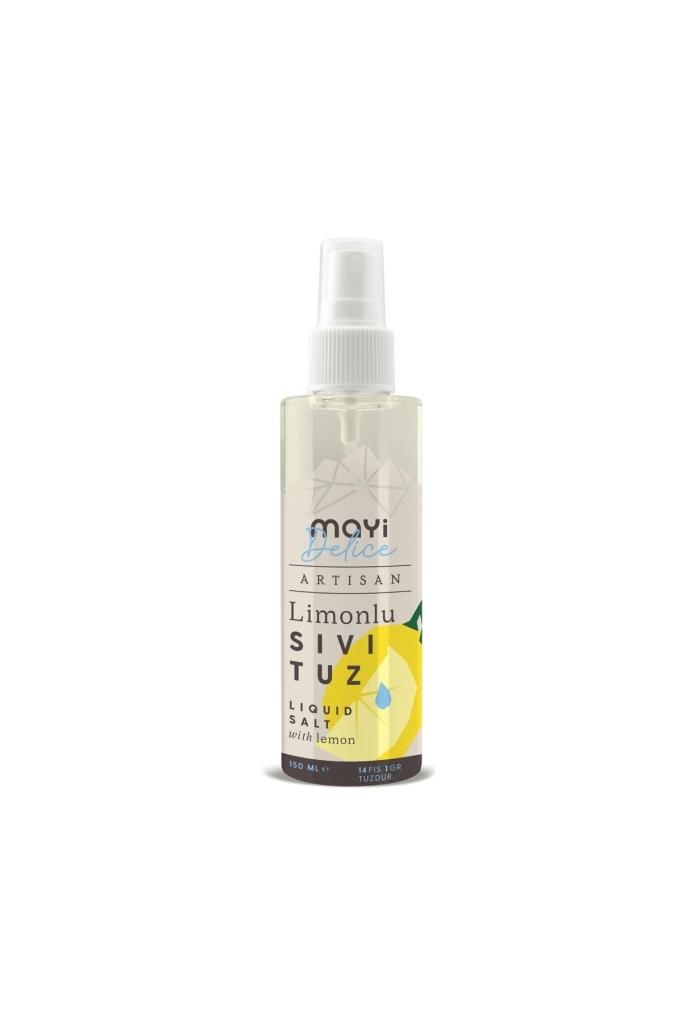 Mayi Tuz Mayi Artisan Limonlu Sıvı Tuz 150 ml