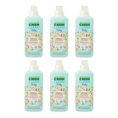 U Green Clean Baby Bitkisel Çamaşır Deterjanı 1000ml 6'lı