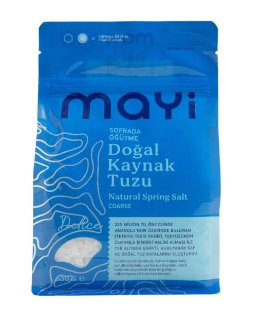 Mayi Tuz Mayi Delice Doğal Tuz (SOFRADA ÖĞÜTME) 500 gr