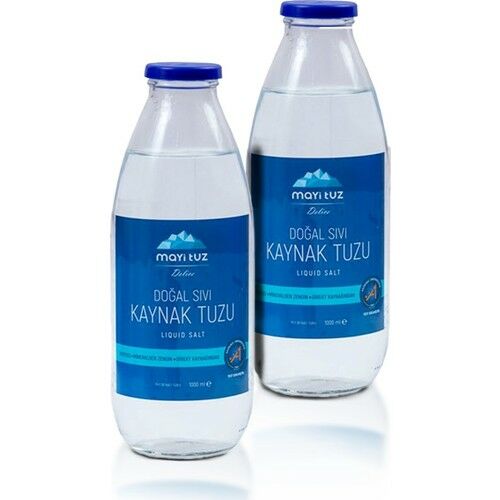 Mayi Tuz Doğal Sıvı Kaynak Tuzu 2 x 1000 ml