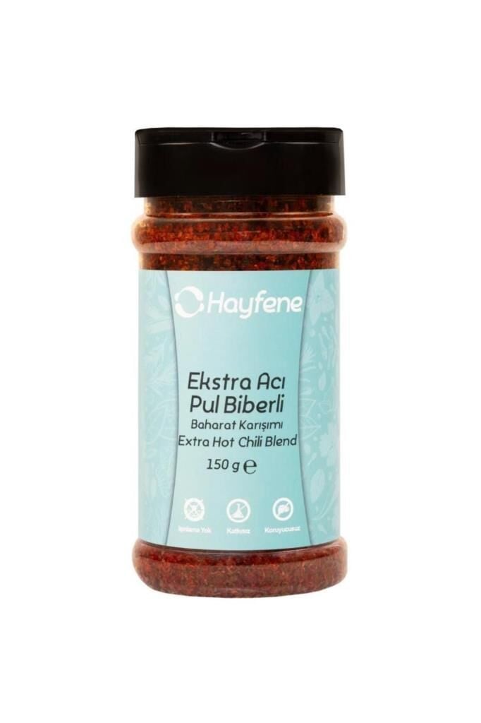 Hayfene Ekstra Çok Acı Pul Biberli Baharat Karışımı 150 G