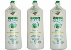 U Green Clean Organik Portakal Yağlı Bitkisel Bulaşık Deterjanı 730 ml 3'lü Set