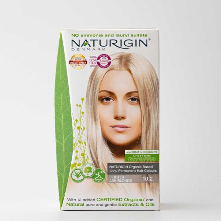 Naturigin Organik İçerikli Saç Boyası 10.2 Çok Açık Kül Sarısı