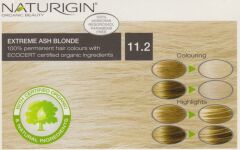Naturigin Organik İçerikli Saç Boyası 11.2 Yoğun Küllü Sarı