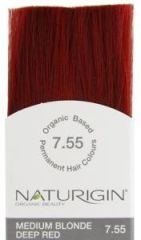 Naturigin Organik İçerikli Saç Boyası 7.55 Orta Alev Kızılı