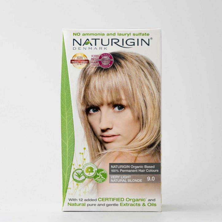 Naturigin Organik İçerikli Saç Boyası 9.0 Çok Yumuşak Doğal Sarı
