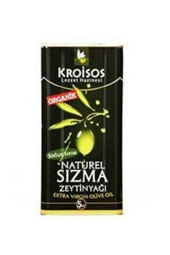 Kroisos Organik Naturel Sızma  Zeytinyağı 5 Lt.