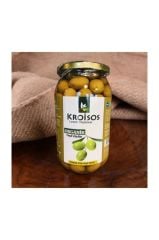 Kroisos Organik Yeşil Çizik Zeytin 600gr