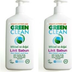 U Green Clean Organik Sıvı Sabun Portakallı 500 ml x 2 Adet