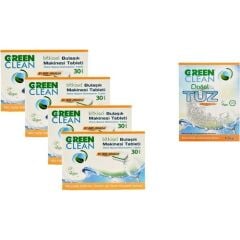 U Green Clean Bitkisel Bulaşık Makinesi Tableti 120'li Ve Tuz