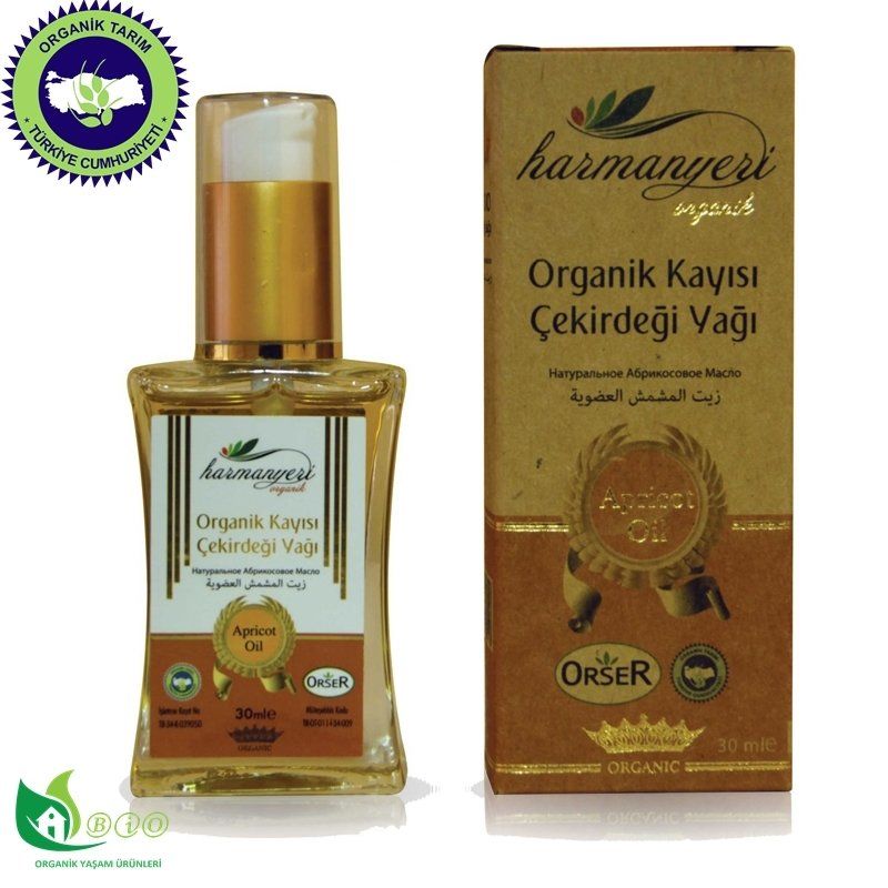 Harmanyeri Organik Kayısı Çekirdeği Yağı 30 ml