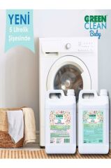 U Green Clean Baby Çamaşır Deterjanı Ve Çamaşır Yumuşatıcı 2' Li Set 5 L