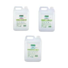 U Green Clean Çamaşır Deterjanı + Yumuşatıcı + Çamaşır Suyu 5000 ml 3'lü Set