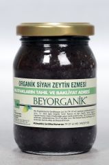 BeyOrganik Siyah Zeytin Ezmesi 170 Gr