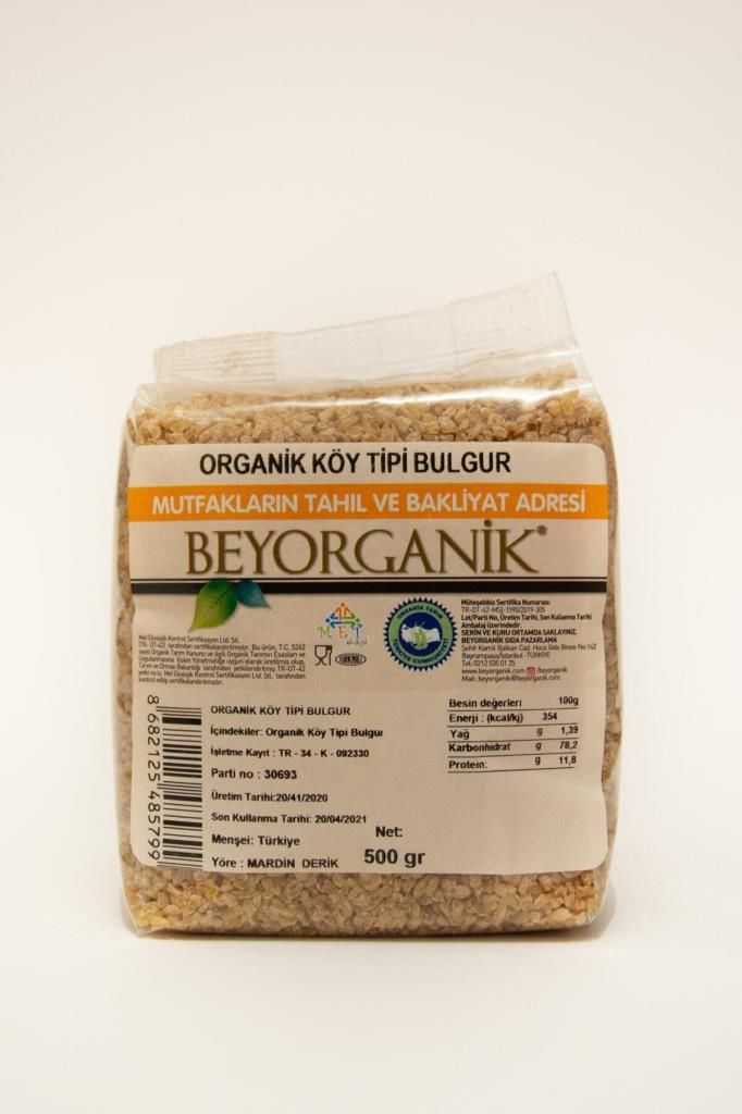 BeyOrganik Köy Tipi Bulgur 1000 Gr