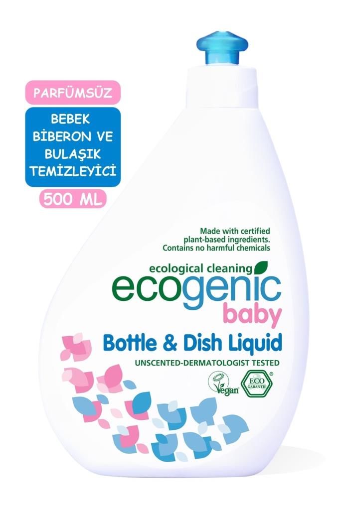Ecogenic Baby Biberon Ve Bulaşık Temizleyici Parfümsüz 500ml