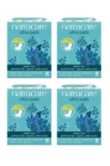 Natracare Organik Ve Doğal Kanatlı Ultra Ped Regular 4lü Set - 56 Adet Ped