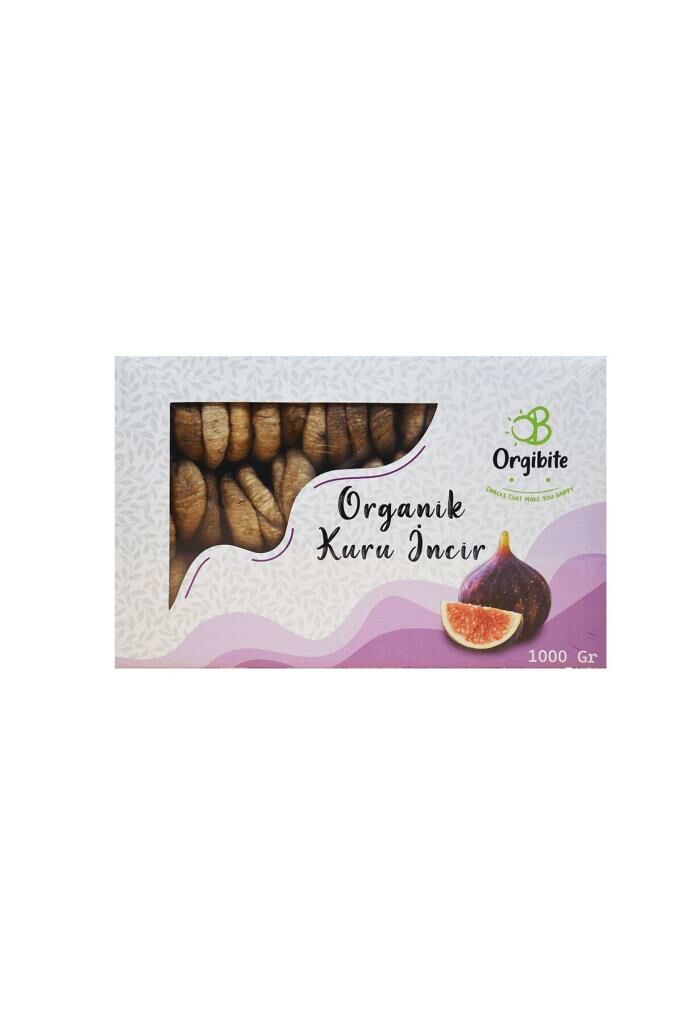 Orgibite Organik Kuru Incir Dizme 1kg