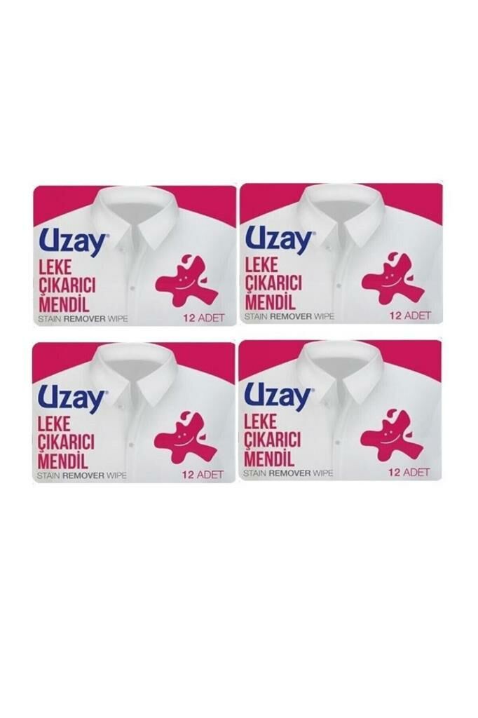 Uzay Leke Çıkartıcı Mendil 12'li 4 Adet