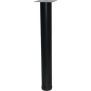 Metal Ayak 71 cm Siyah 60 mm