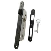 Doraks Oda Kilit 40 mm Oval Mat Siyah