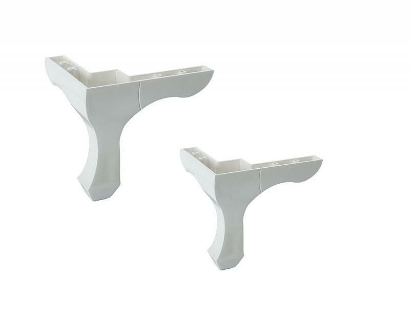 Mobilya Ayağı Lükens Ayak 10 cm Beyaz