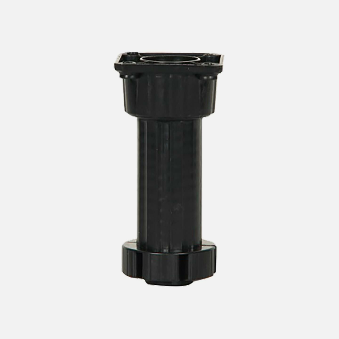 Plastik Baza Ayağı ayarlı 08-10 cm SİYAH