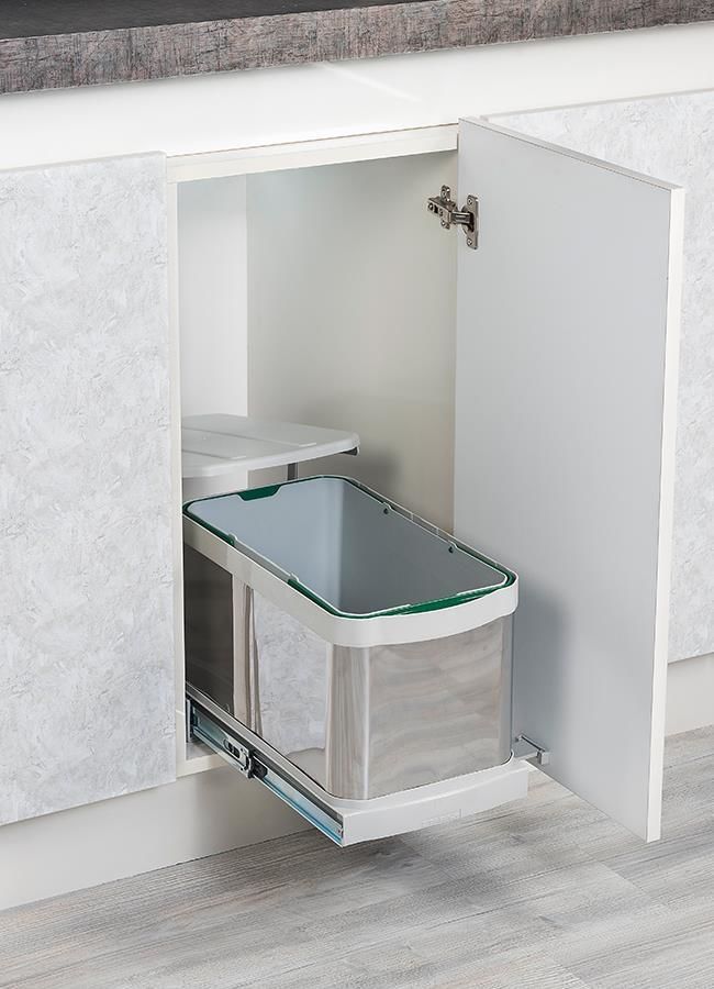 Starax Çöp Kovası 16 Lt Paslanmaz G S-2574-G