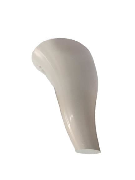 Mobilya Ayağı Ebru Ayak 14 cm Beyaz Mesir